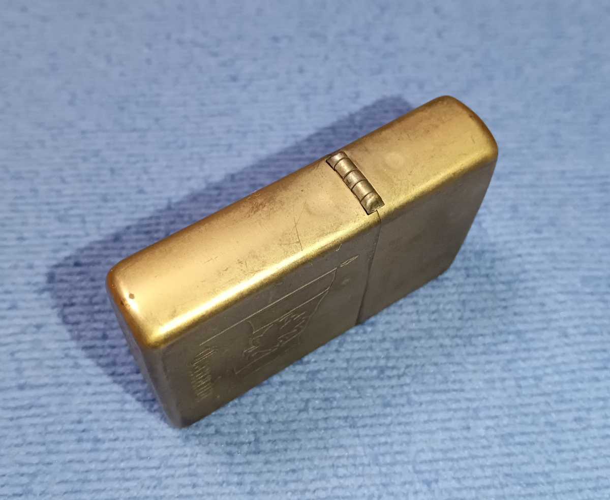 Zippo/ジッポー CANADA ソリッドブラス（SOLID BRASS） ダブルイヤー 