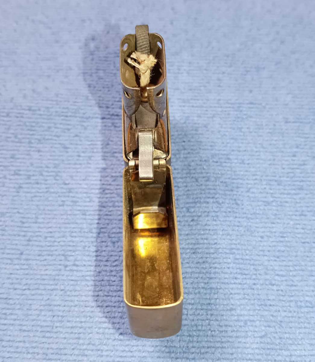 Zippo/ジッポー CANADA ソリッドブラス（SOLID BRASS） ダブルイヤー