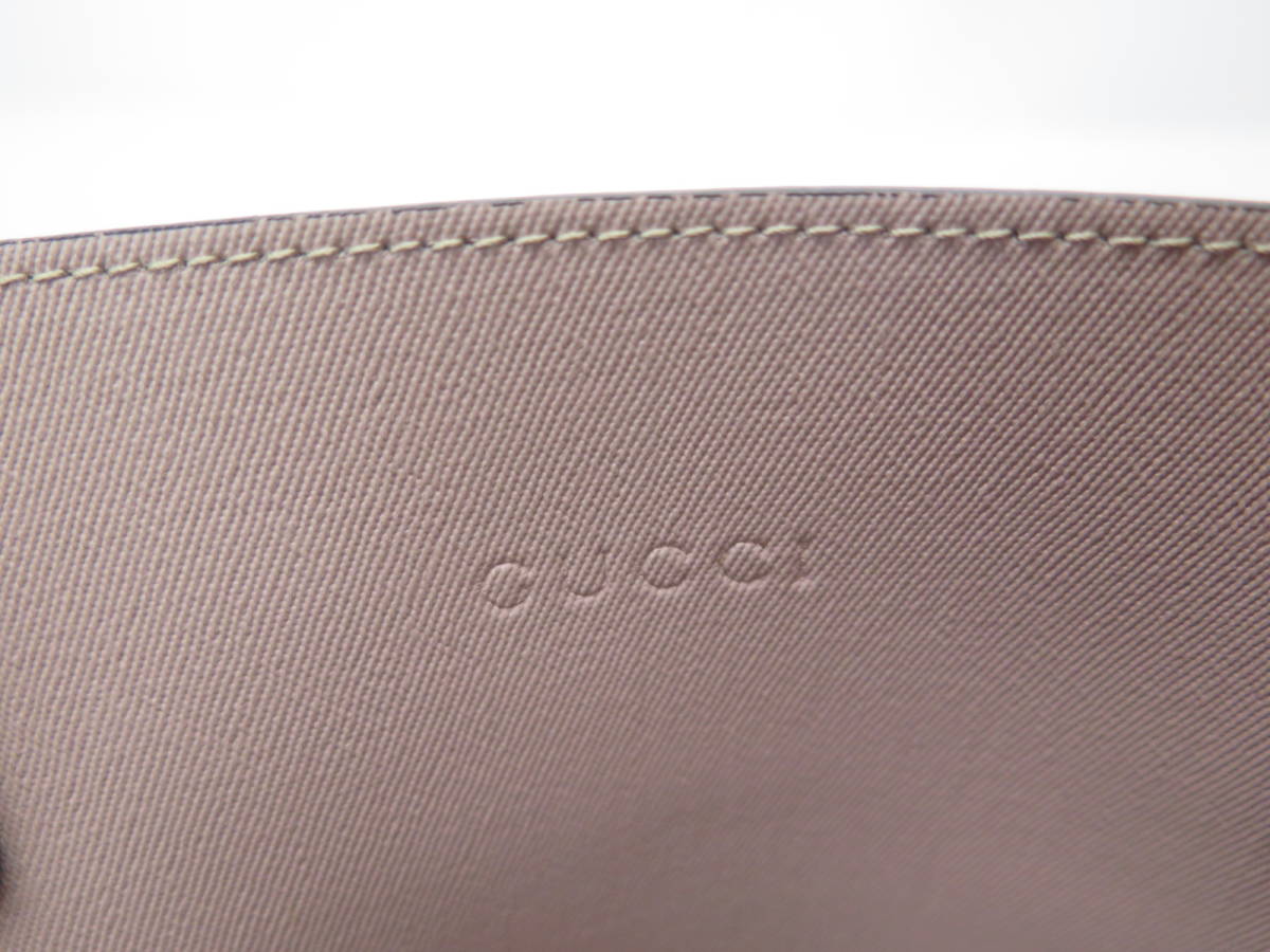 偽*品様 GUCCI グレーキャンバス ショルダーバッグ