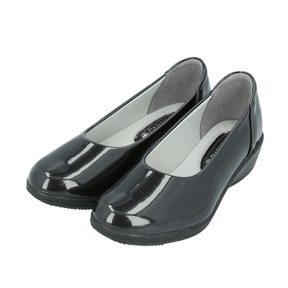 ☆ ブルーブラック ☆ 25cm レインシューズ パンプス 通販 パンジー 4937 ブランド pansy レディース 靴 レインシューズ 痛くない 美脚 フ