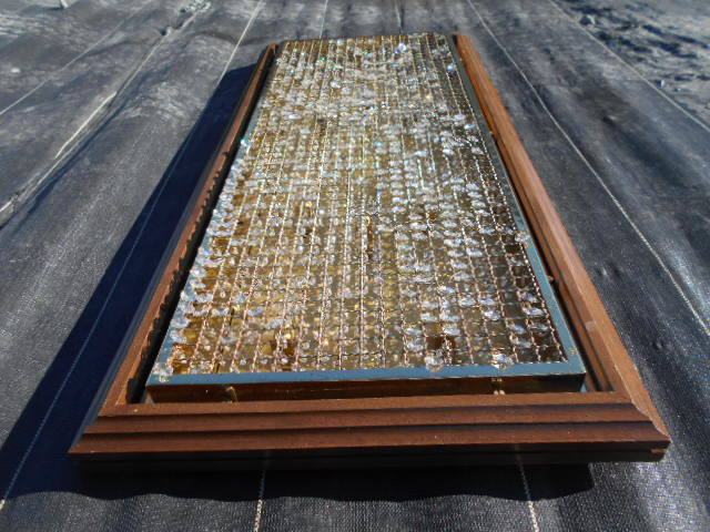 豪華ゴールドキング長方形シャンデリア☆石巻デコトラ当時物レトロ白銀  