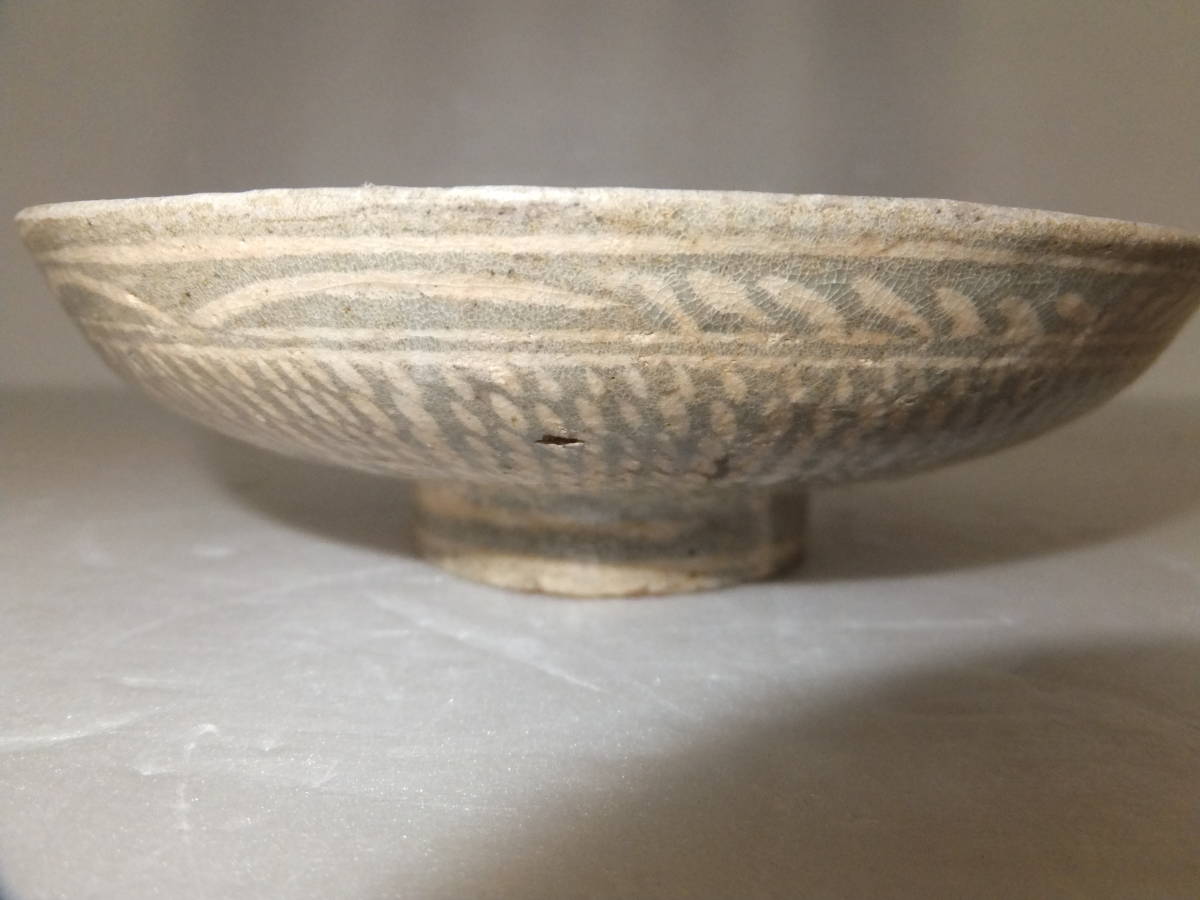 委託品】40-02 三島 茶碗 ② 125 皿 （ 三嶋 朝鮮半島 李朝 高麗 暦
