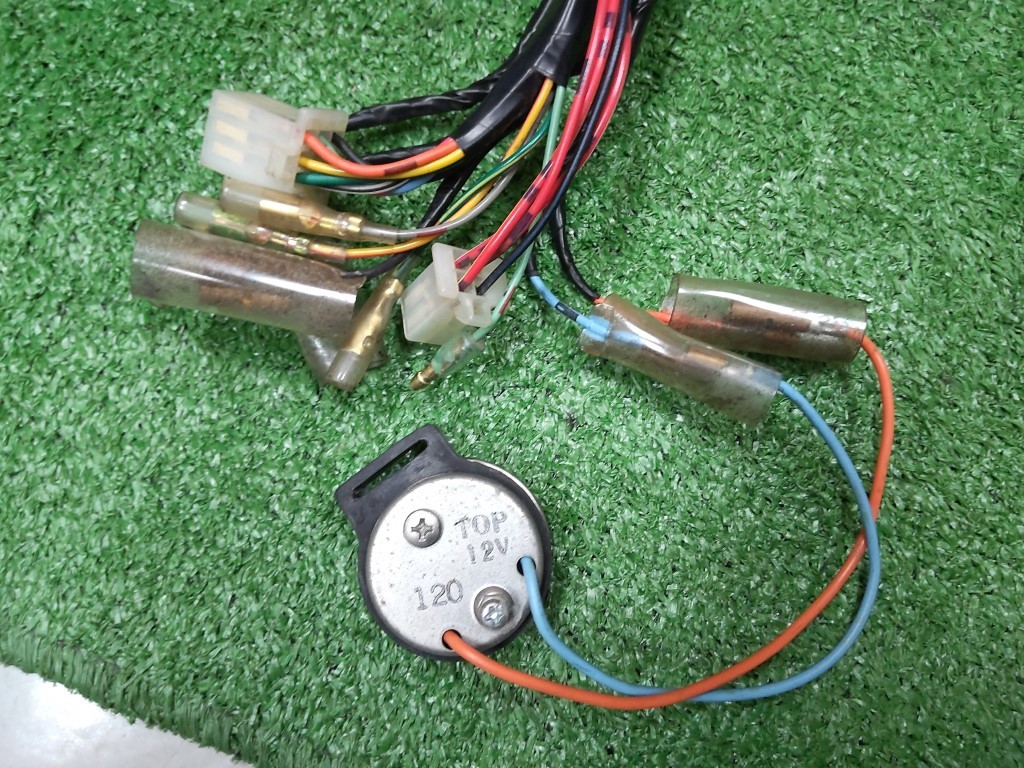 ホンダ リトルカブ FI AA01 セル付き4速 純正 メインハーネス 配線