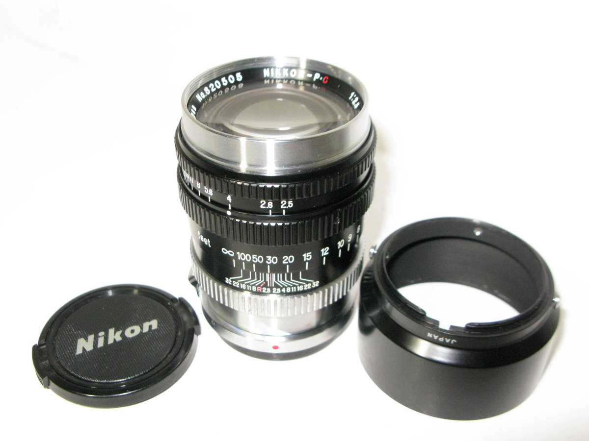 Nippon Kogaku ニッコール P.C 10.5cm f2.5 ( Sマウント) ■美品■10663 