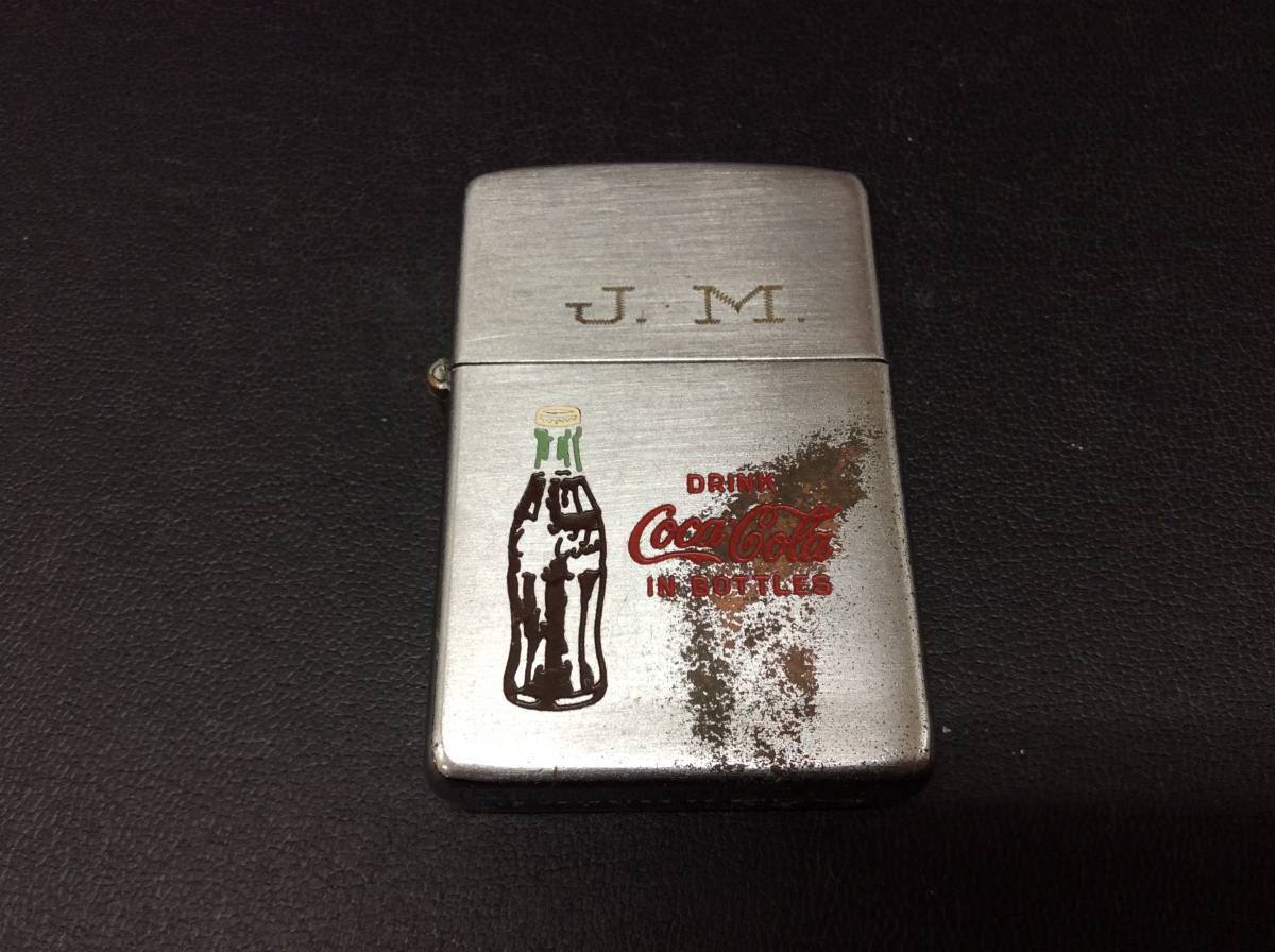 Coca-Cola Zippo Enjoy COCA COLA Tone Silver Lighter r⁄Zippo 