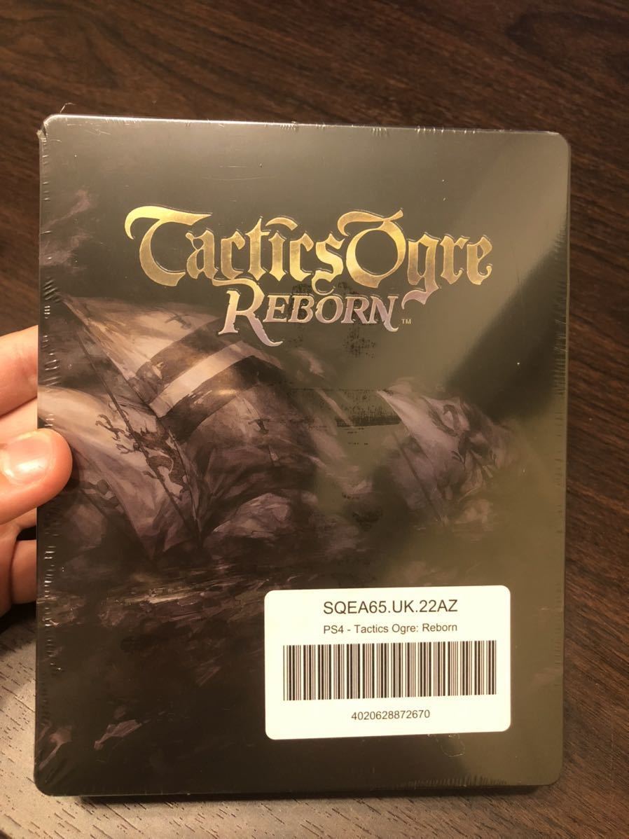 【新品送料無料】PS4 PS5 タクティクスオウガ リボーン スチールブック付き