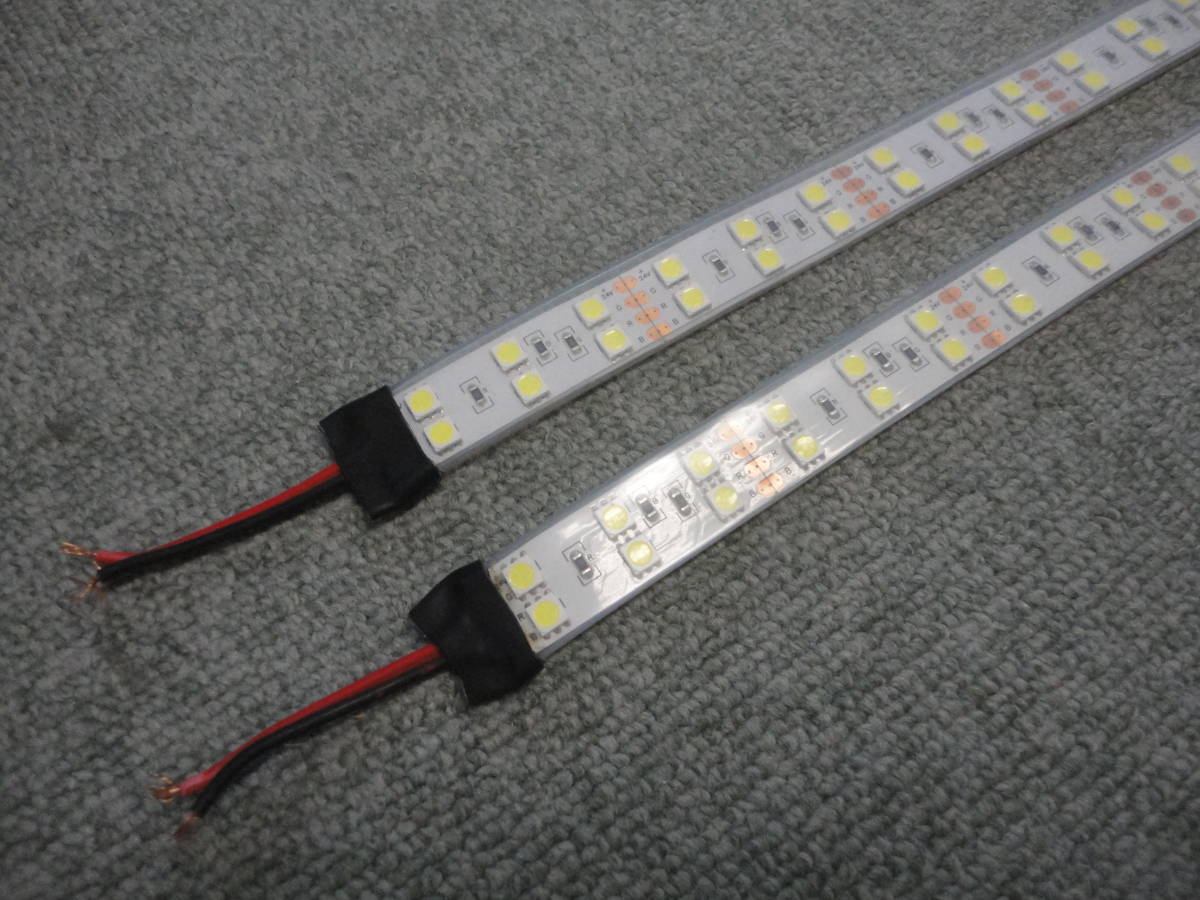 ワンマンアンドン/LEDテープライト/30cm/2本セット/白光/2列/蛍光灯