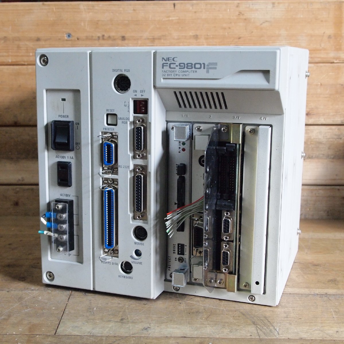 NEC FC-9801B COMPUTER FACTORY 0 - MODEL PLC Industrial DCS | PC
