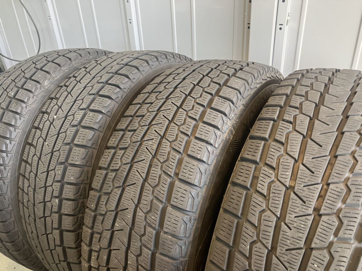 225/70R16 4本セット ヨコハマ アイスガードG075 溝6ミリ 2017年製