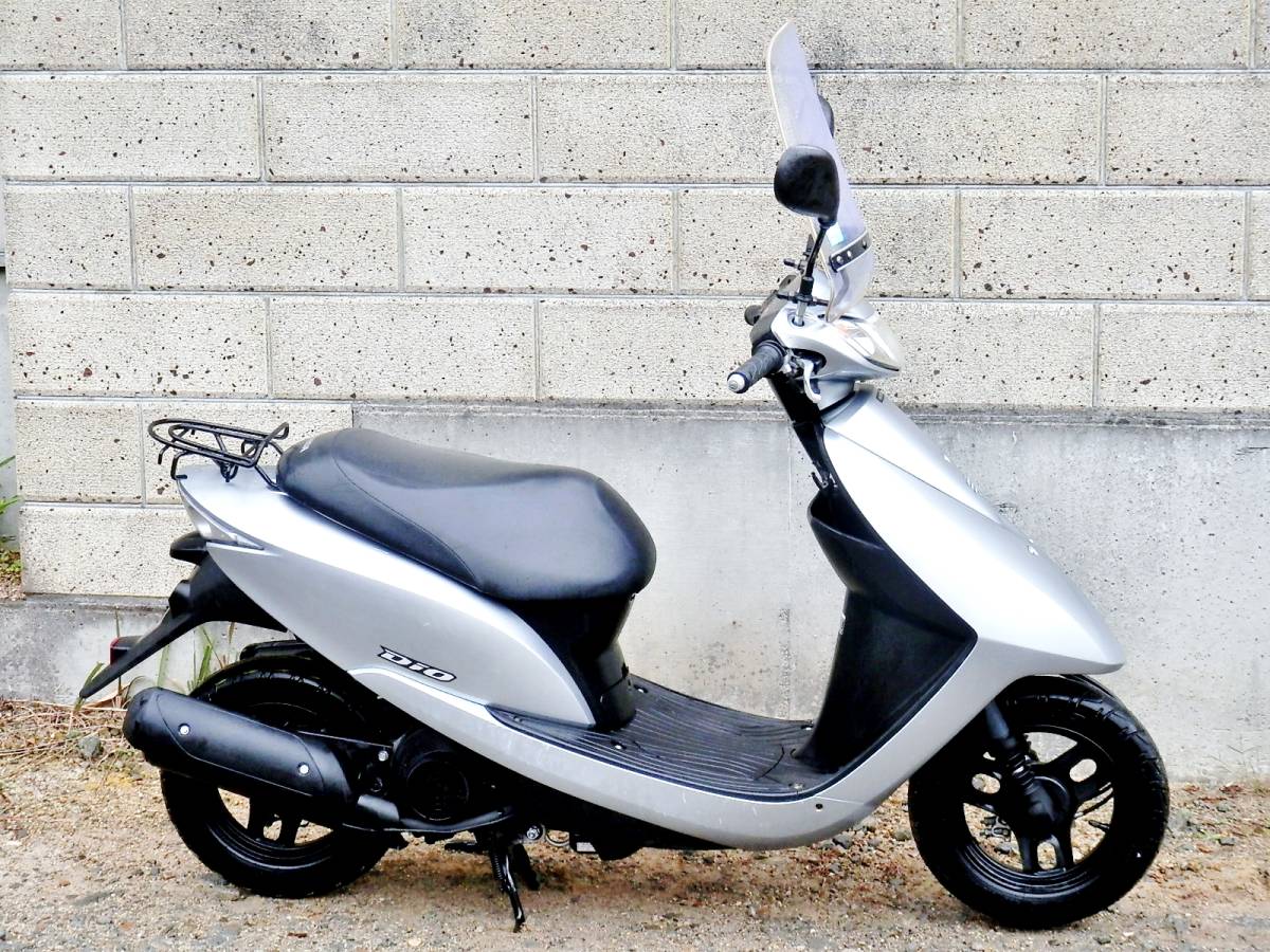 後期モデル ホンダ Newディオ Dio Fi AF68 走行9060㎞ スクリーン付