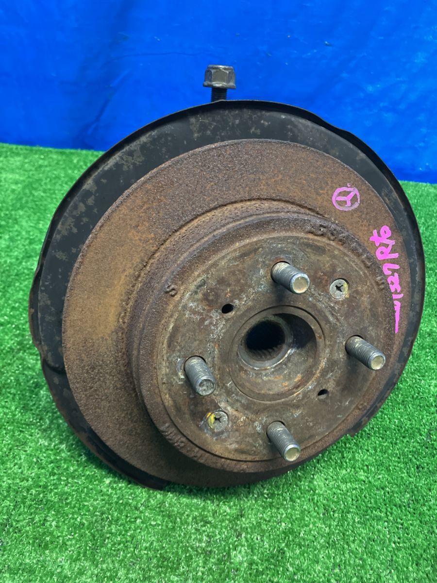 希少！ ホンダ 純正品 PP1 ビート リアナックルハブASSY ローター付き 平成3年 ビート PP1 | ナックル 放置ホンダビートBEAT、PP1復活できるか❓リヤナックルのブシュ交換してみた メンテナンス