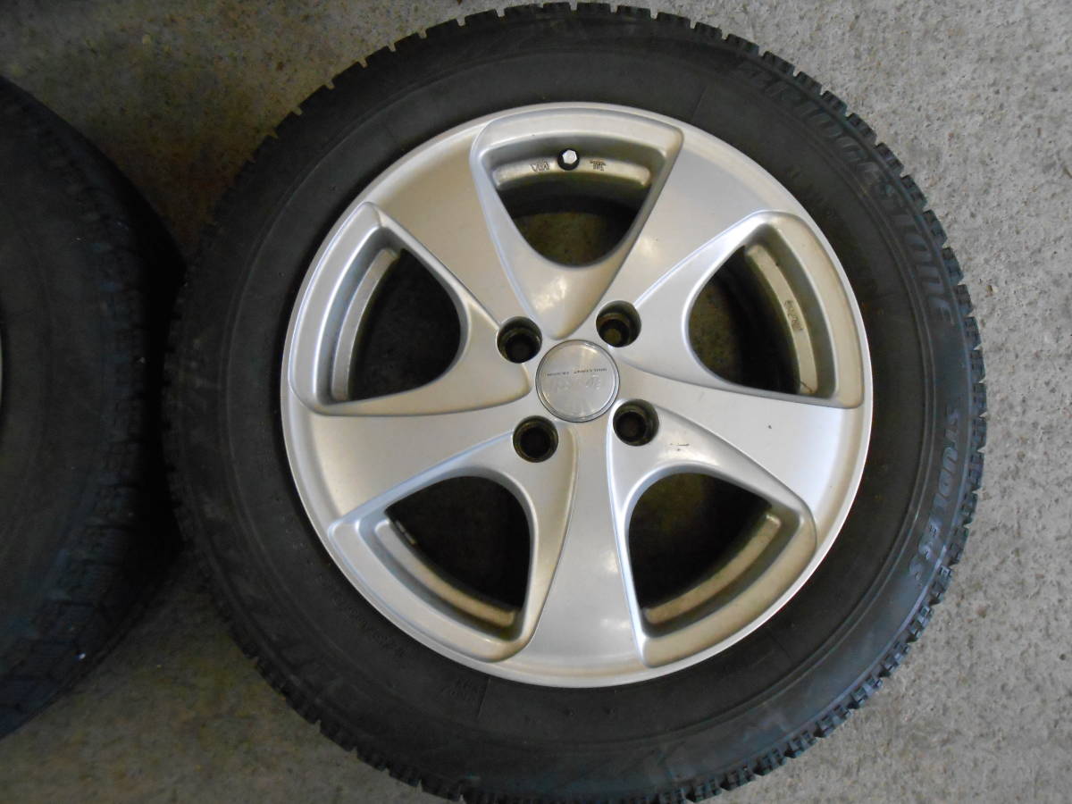 ブリヂストン VRX☆175/65R15 17年製☆15-6.0J ET43 100/4H☆4本セット
