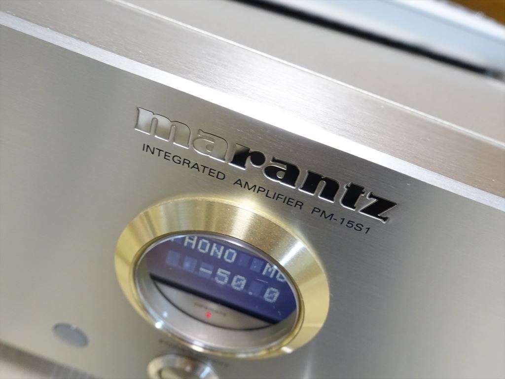 マランツ・プリメインアンプ ” PM-15S1 ” Marantz！！ PM-15S1