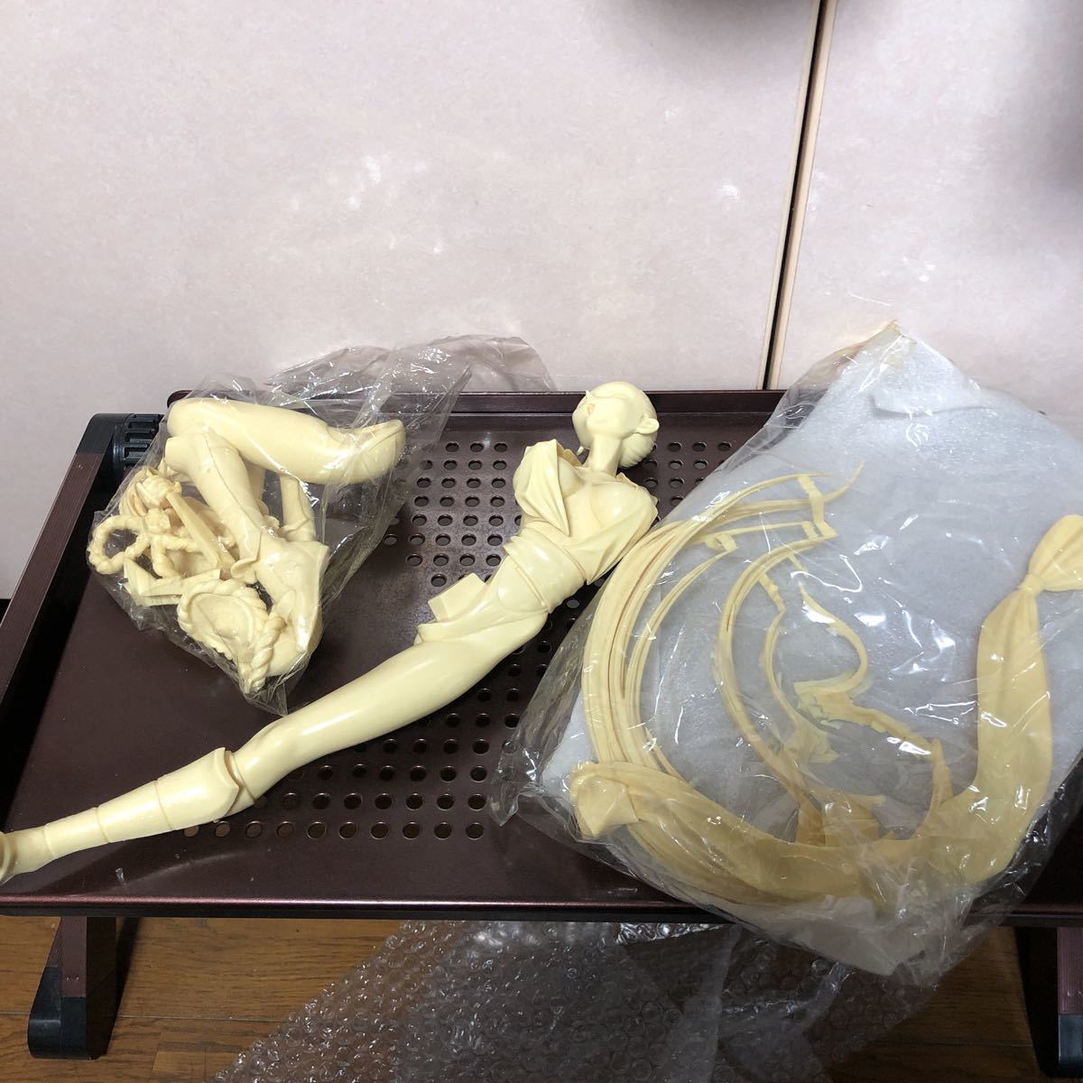 12000 未組立 ワンフェス 餓狼伝説 劇場版 不知火舞Ⅰ ガレージキット