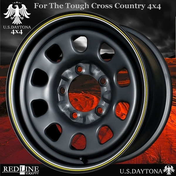 □ U.S.Daytona 4x4 □ 17x8.0J+35/PCD150 ランクル100他 (200系装着 