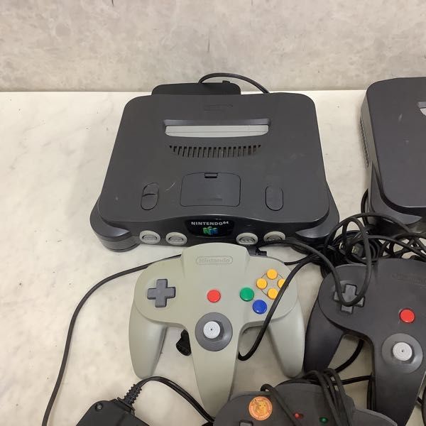 Nintendo 任天堂 64 NUS-001 本体/コントローラー/ソフト セット 0407