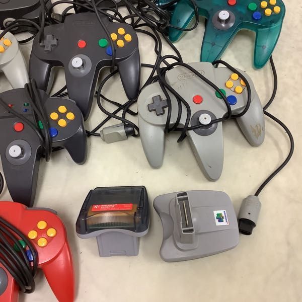 Nintendo 任天堂 64 NUS-001 本体/コントローラー/ソフト セット 0407