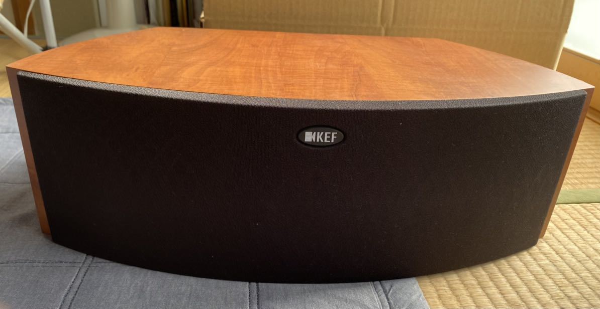 格安，人気セール KEF iQ60c 同軸センタースピーカーと、TAOC TITe-46PIN鋳鉄インシュレーター