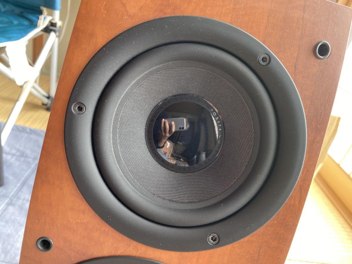 格安，人気セール KEF iQ60c 同軸センタースピーカーと、TAOC TITe-46PIN鋳鉄インシュレーター