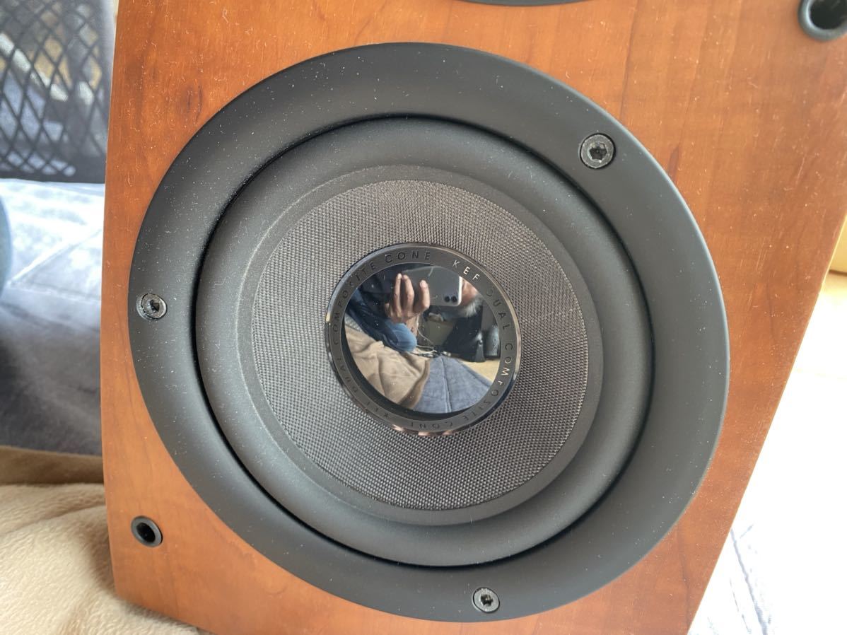 格安，人気セール KEF iQ60c 同軸センタースピーカーと、TAOC TITe-46PIN鋳鉄インシュレーター
