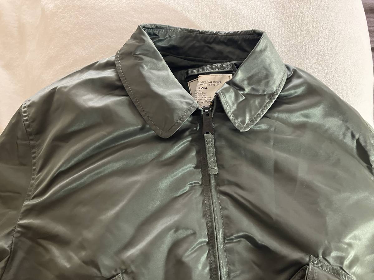 超美品 CWU-45P TEESAR(テッサー) 社 アメリカ製 グリーン xl デッド 