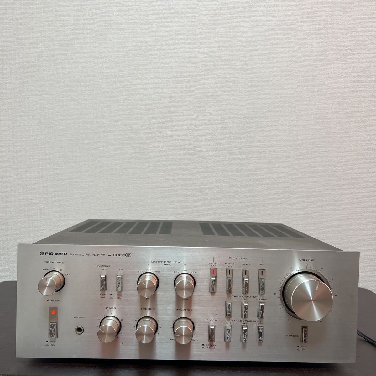 PIONEER パイオニア プリメインアンプ A-8800X STEREO AMPLIFIER 音響