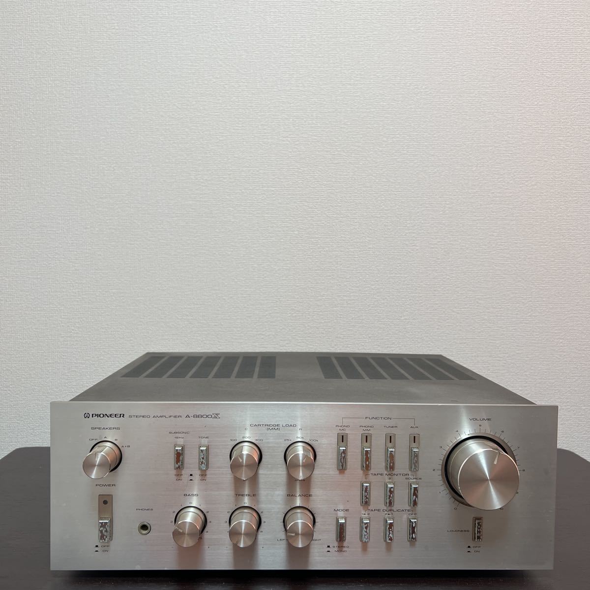 PIONEER パイオニア プリメインアンプ A-8800X STEREO AMPLIFIER 音響