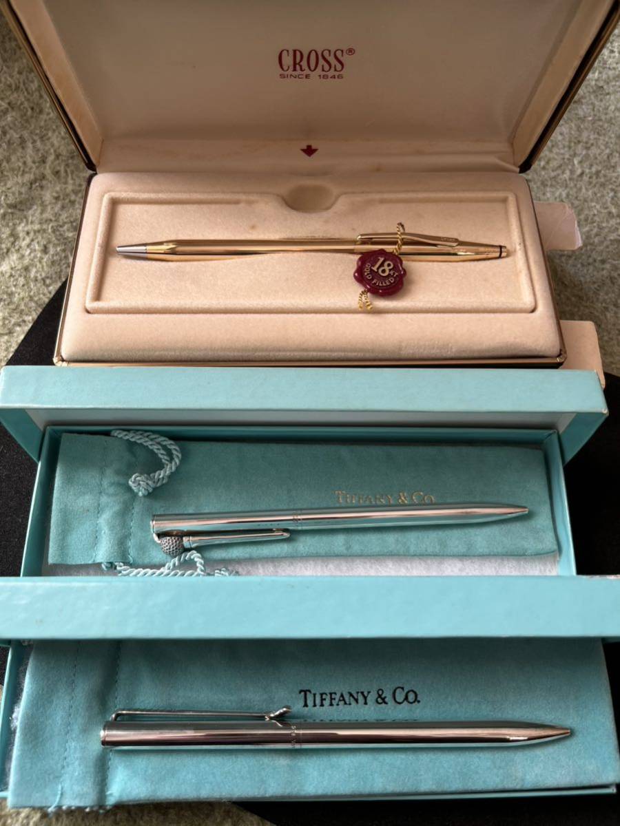 CROSS クロスボールペン tiffanyボールペン ティファニー＆クロスの