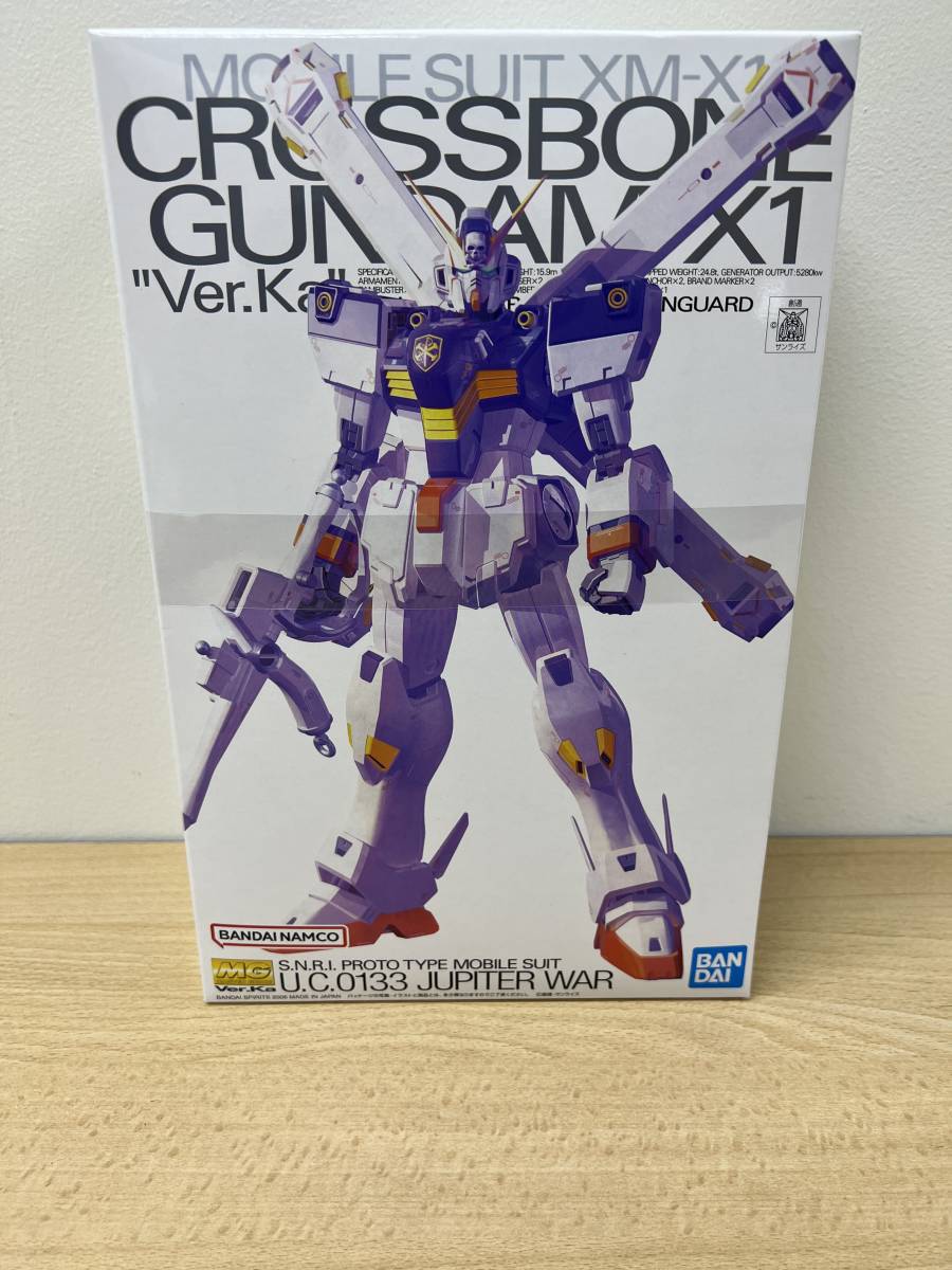 MG 機動戦士クロスボーン・ガンダム クロスボーンガンダムX-1 Ver.Ka 1/100スケール 色分け済みプラモデル