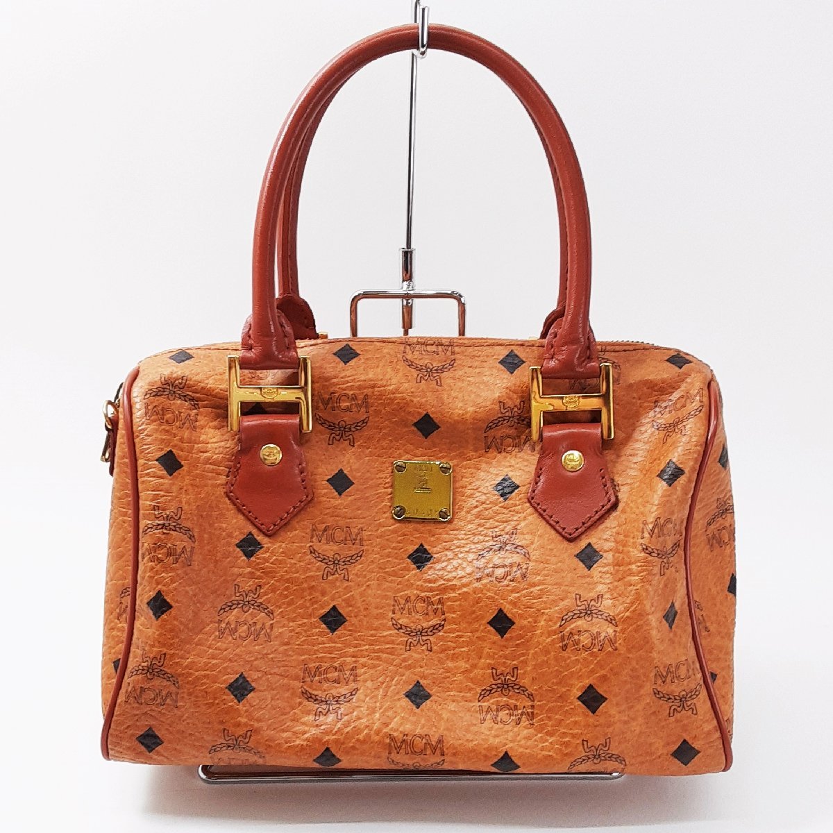 MCM エムシーエム ヴィセトス レザー メンズ ショルダーバッグ 