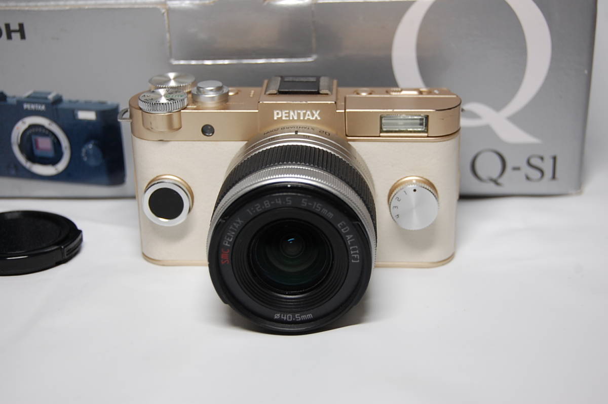PENTAX ペンタックス Q-S1ゴールド ズームレンズ 02 STANDARD ZOOM
