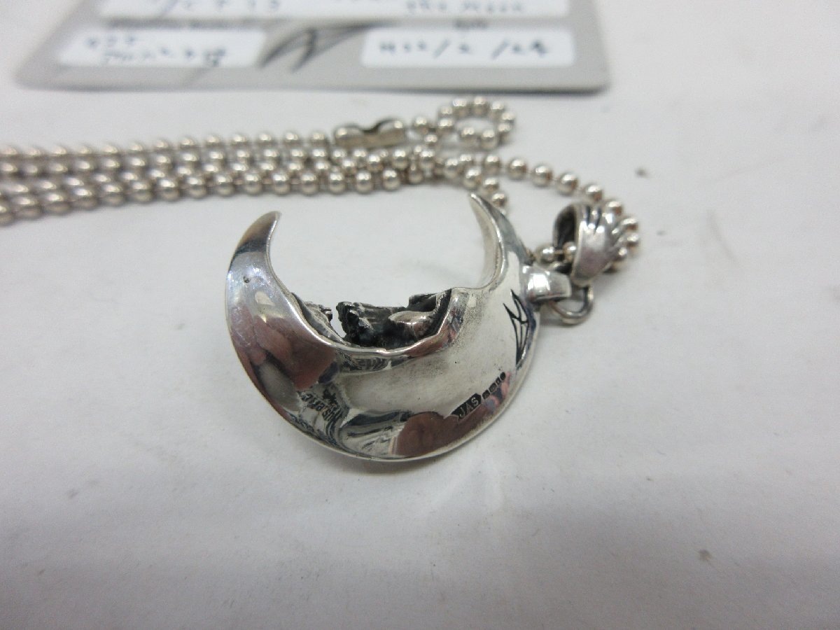□1000円～クレイジーピッグ CRAZY PIG SKULL IN THE MOON ペンダント 