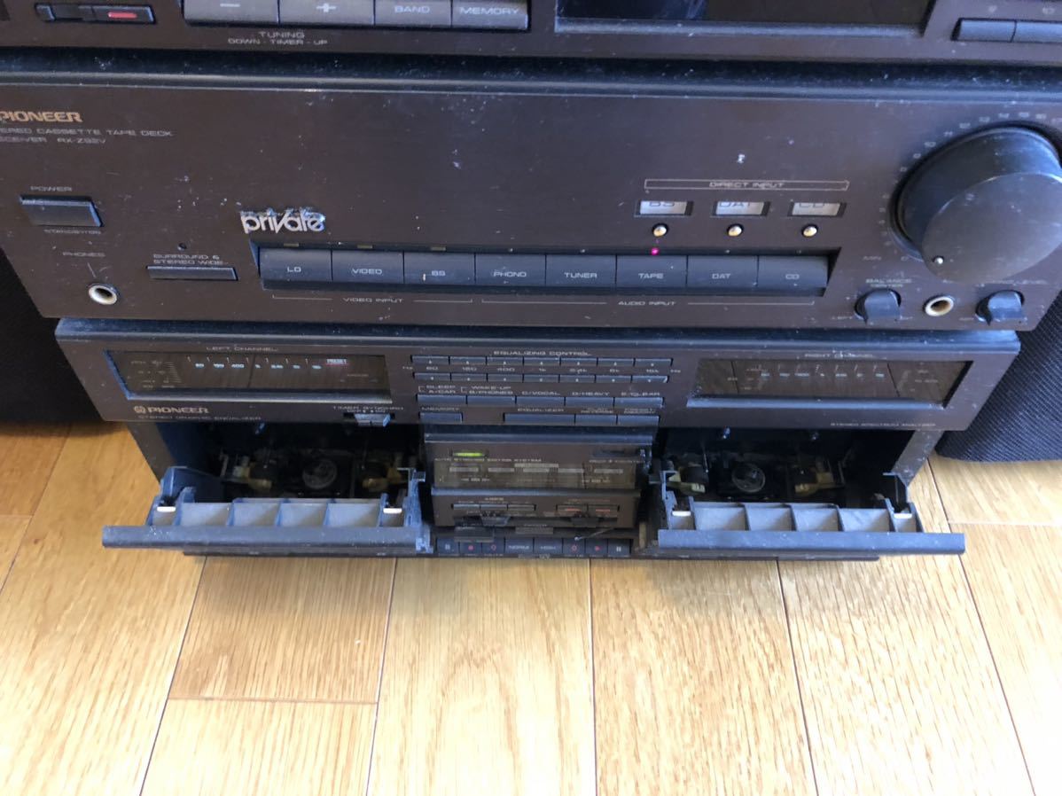 PIONEER Private RX-Z92V PD-Z92T S-Z92V pl-z92 コンポ システム