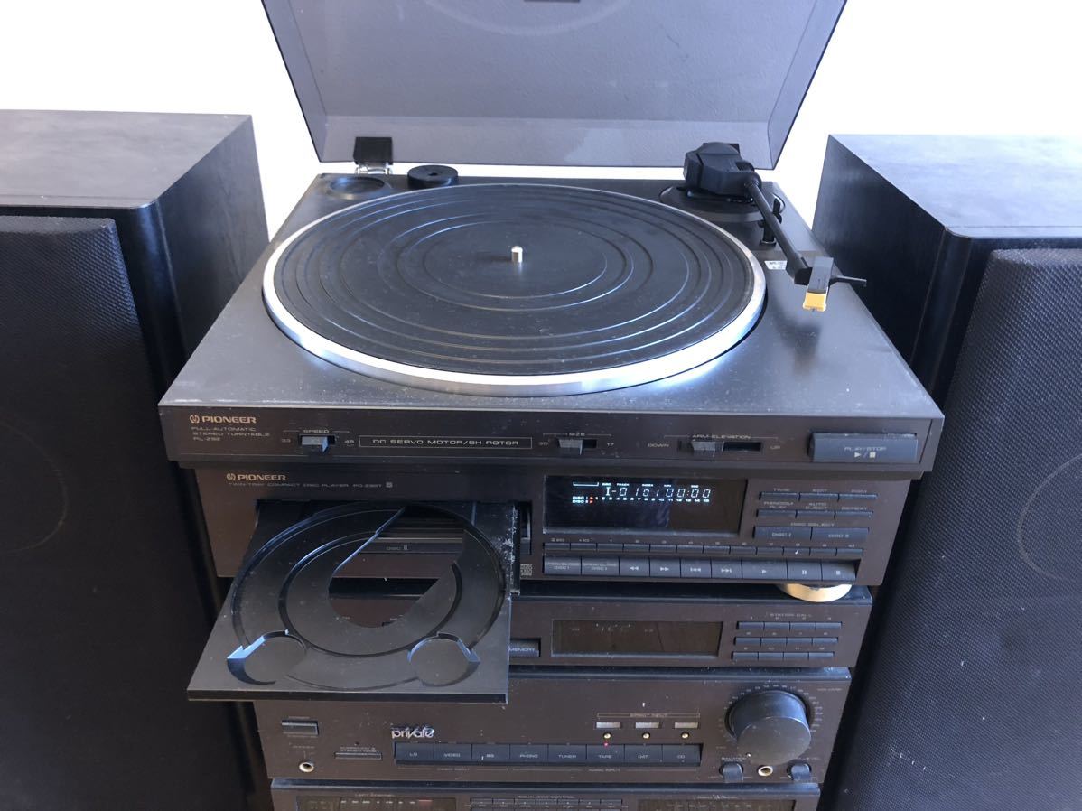 PIONEER Private RX-Z92V PD-Z92T S-Z92V pl-z92 コンポ システム