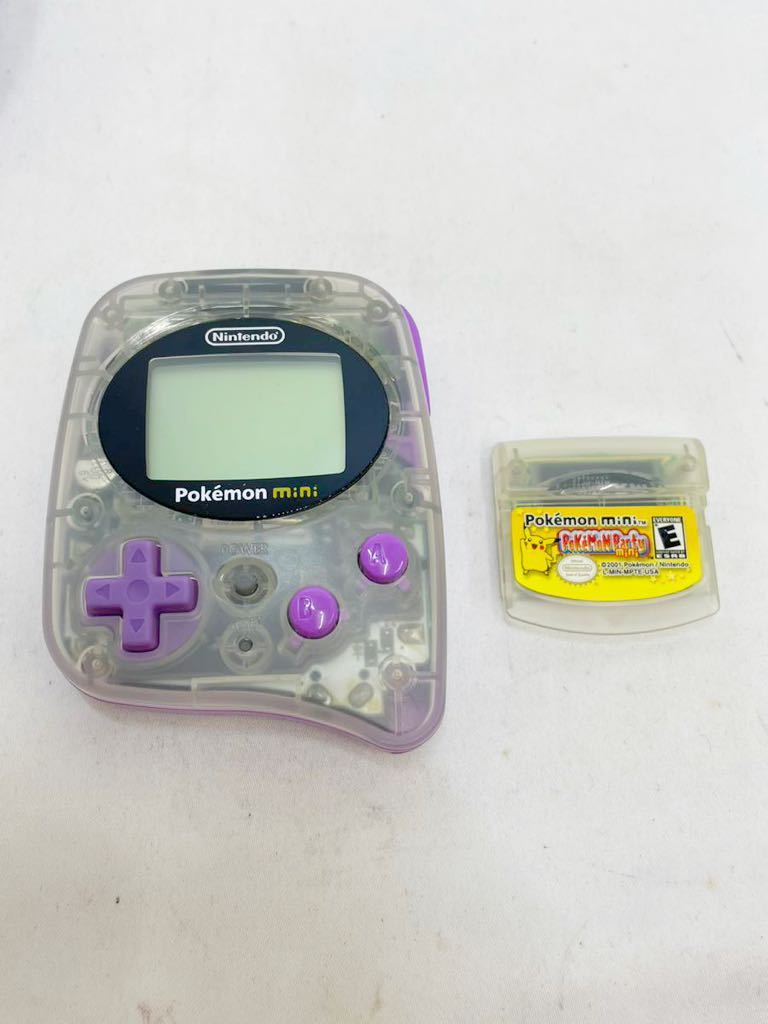 KT1219 Nintendo/ニンテンドー 任天堂 Pokemon mini ポケモンミニ USA