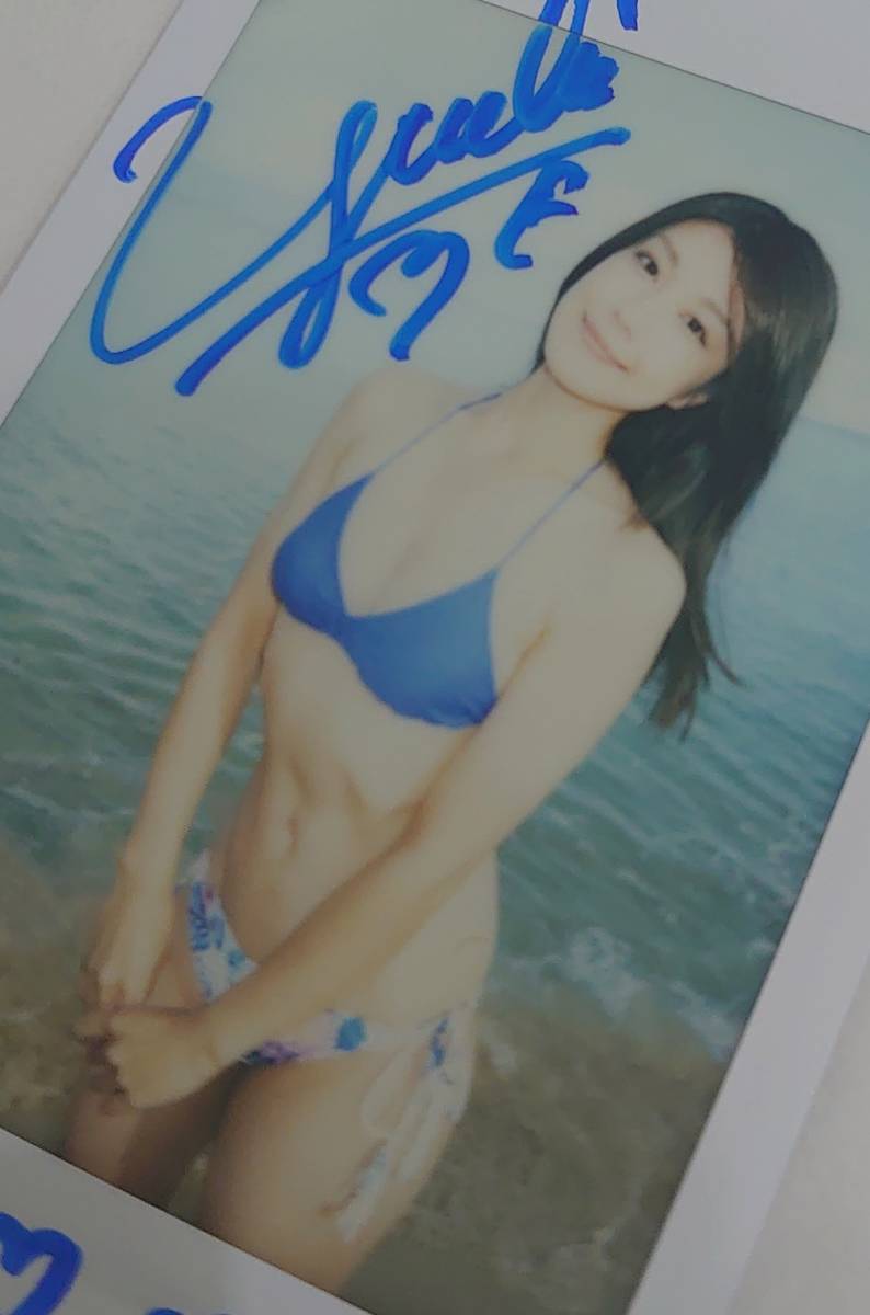 藤木由貴 チェキ 2 藤木由貴 最新DVD 購入特典 直筆サイン入り 現場