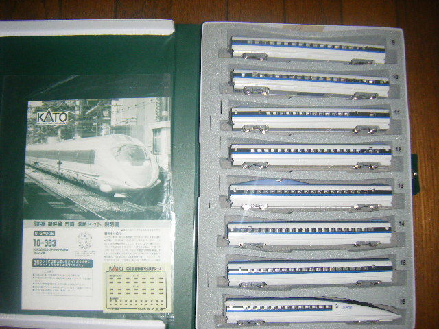 KATO 10-382 10-383 500系新幹線(のぞみ) 16両セット