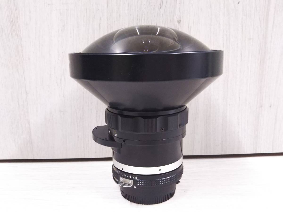 ジャンク Nikon FISHEYE-NIKKOR 8mm f2.8 単焦点レンズ - カメラの八百