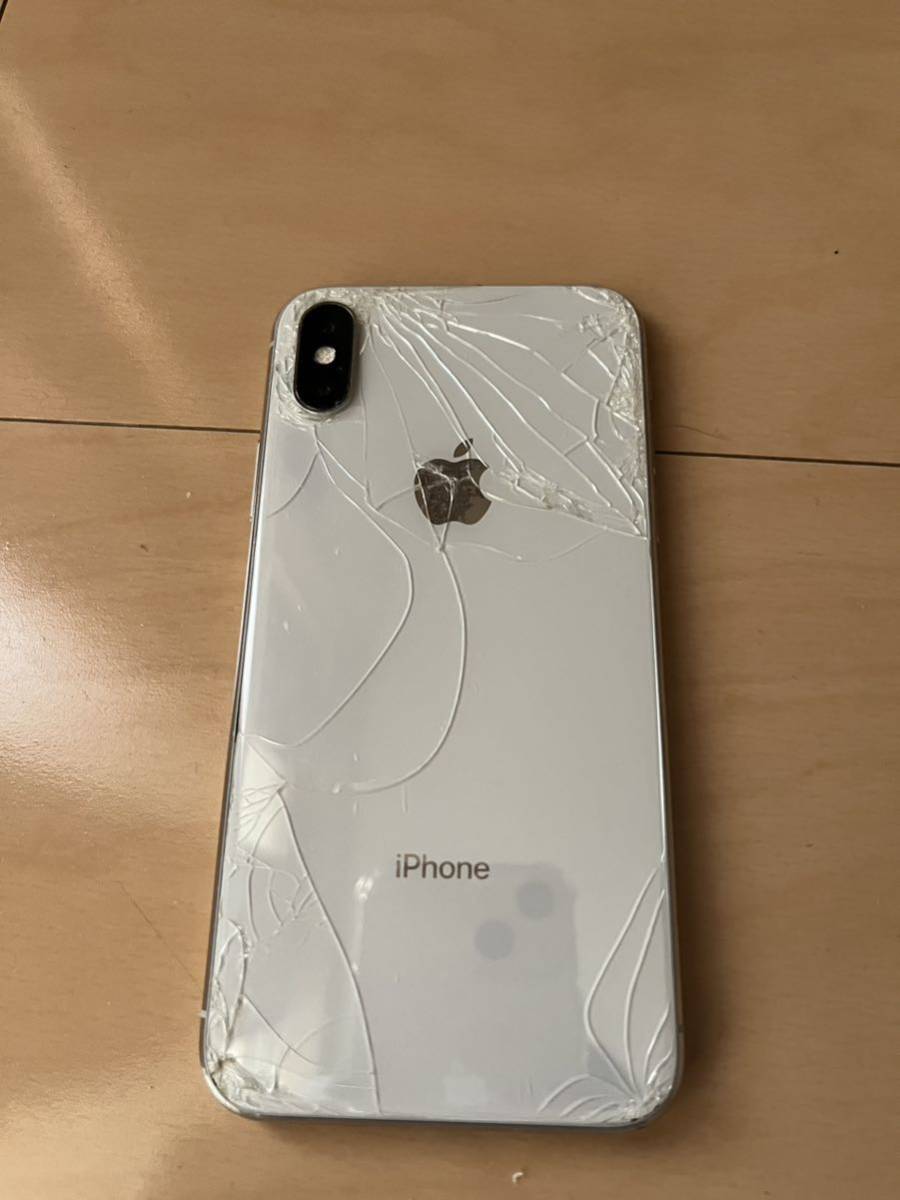 ジャンク品】iPhone X 64GB Softbank iPhone X 0 O2 Silver, iPhoneX