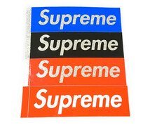 SUPREME シュプリーム Glitter Box Logo Sticker グリッター ボックス