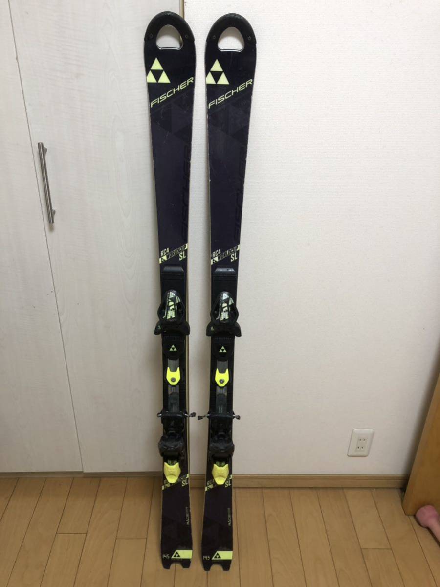 FISCHERフィッシャー FIS認証 ジュニア選手用SLスキー 145cm Z11