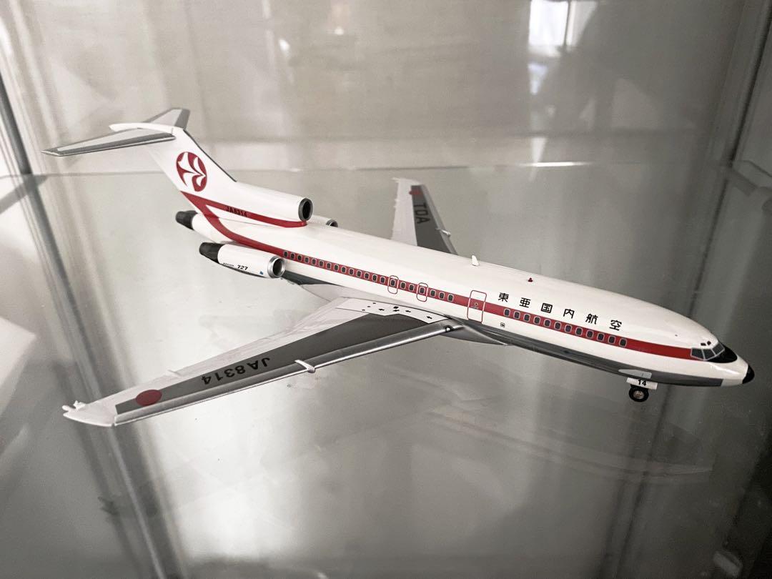 レア ダイキャスト 模型 1/200 ボーイング B727 東亜国内航空 JAL JAS 