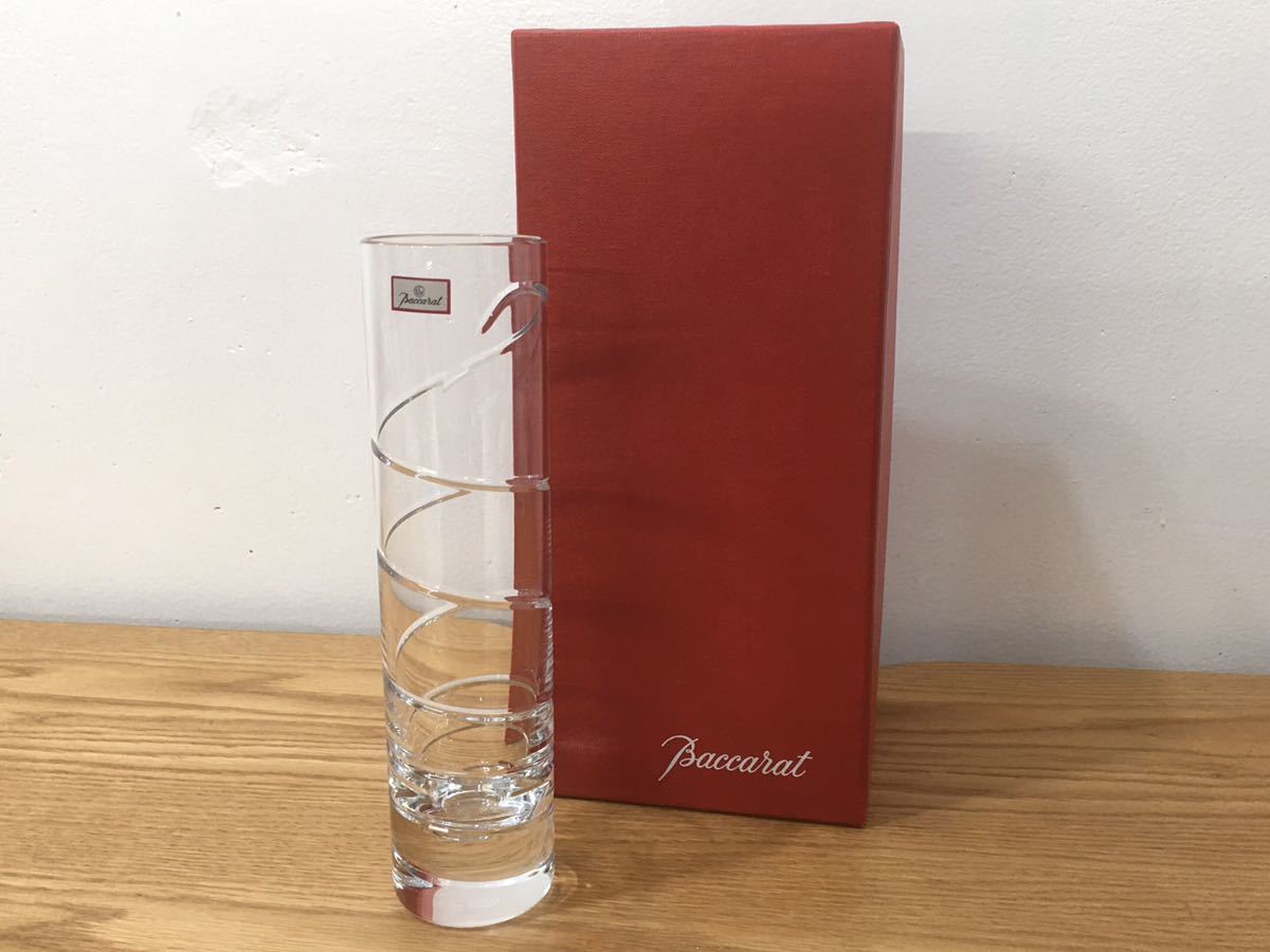 D2L042◇新古品◇ バカラ Baccarat オルグ スパイラル クリスタル