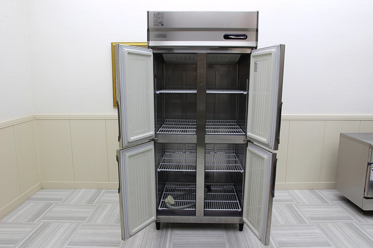 美品フクシマガリレイ縦型4枚扉冷凍冷蔵庫2024年製