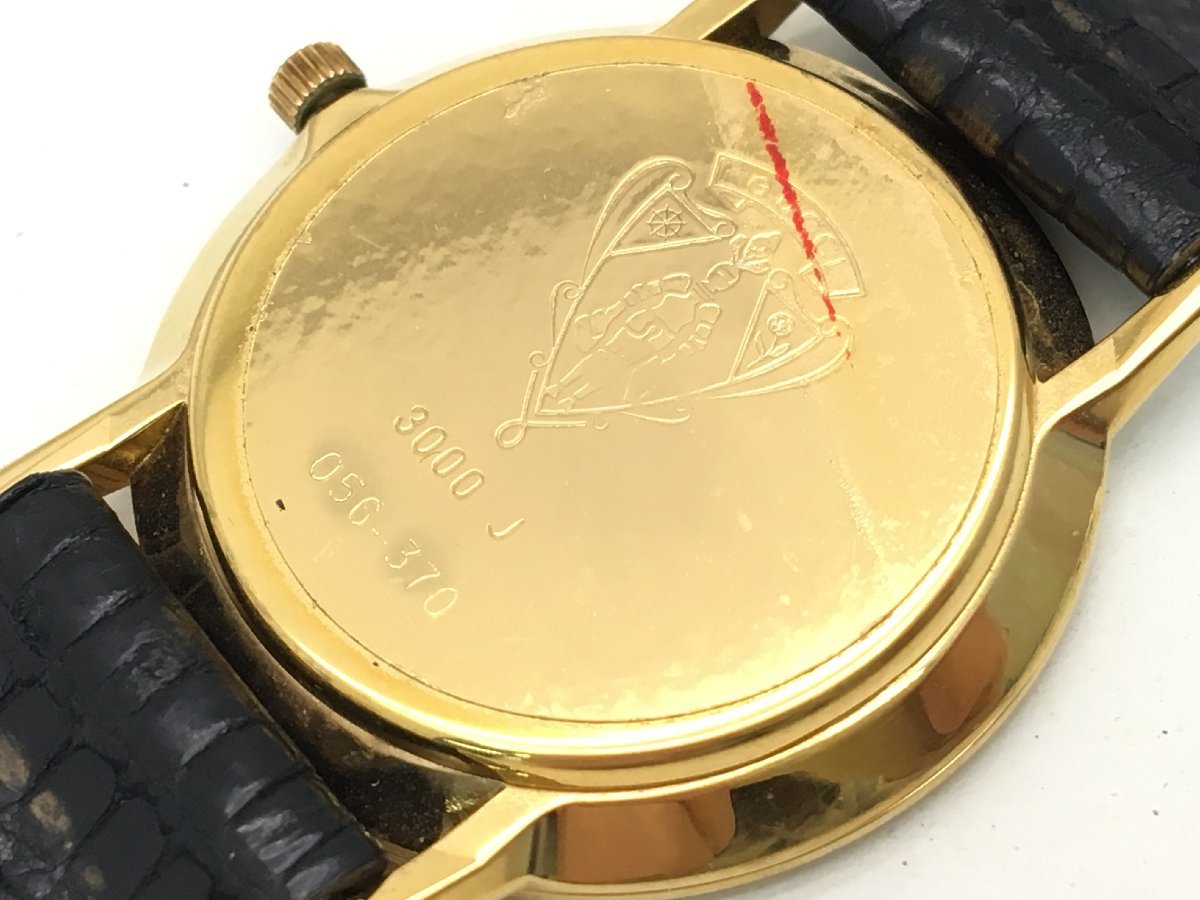 GUCCI グッチ - シェリー 電池新品 メンズ腕時計の GUCCI 3000J 
