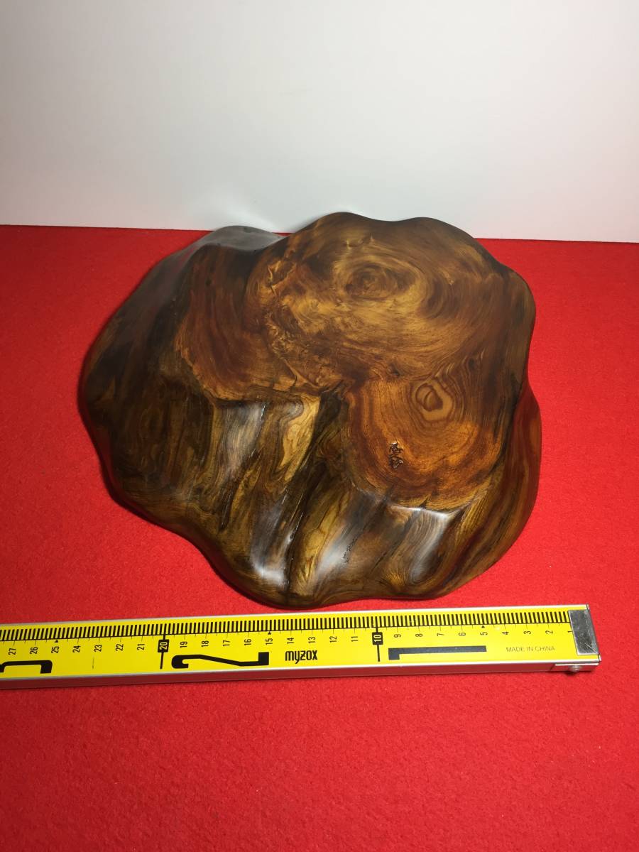 敷台1696 銘木屋久杉工芸品 インテリア家具 世界遺産 花台 敷台 貴重