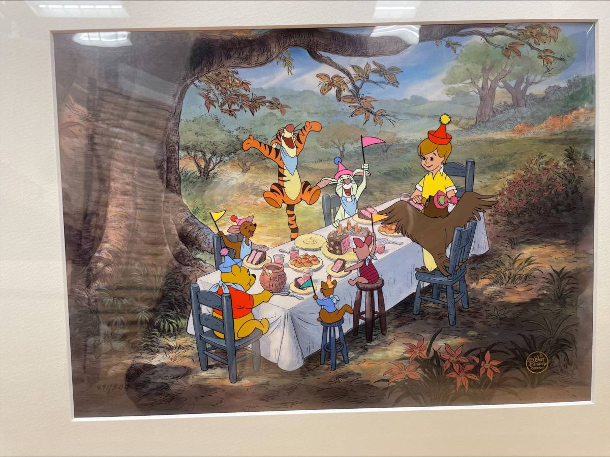 激レア】Disney ディズニー セル画 クマのプーさん 限定 入手困難 くま