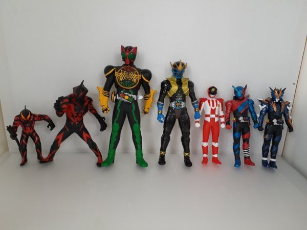 SZ1043-1224-62 【現状品】 仮面ライダー 悪役 怪獣 戦隊ヒーロー 