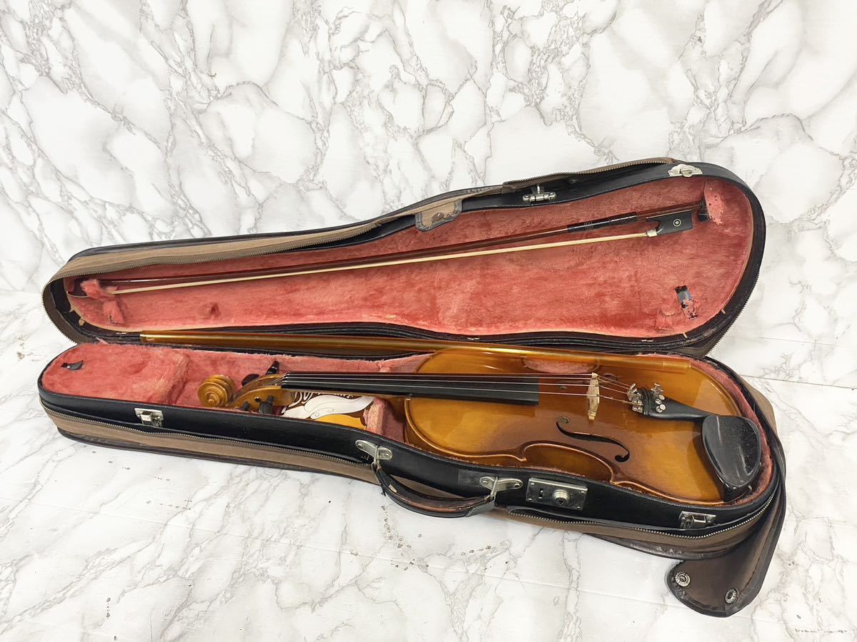 KARL HOFNER 46232 ヴァイオリン　カールヘフナー バイオリン PAESOLD 弓 ハードケース付き Karl バイオリン 4&frasl;4 楽器、器材 08KARL 0