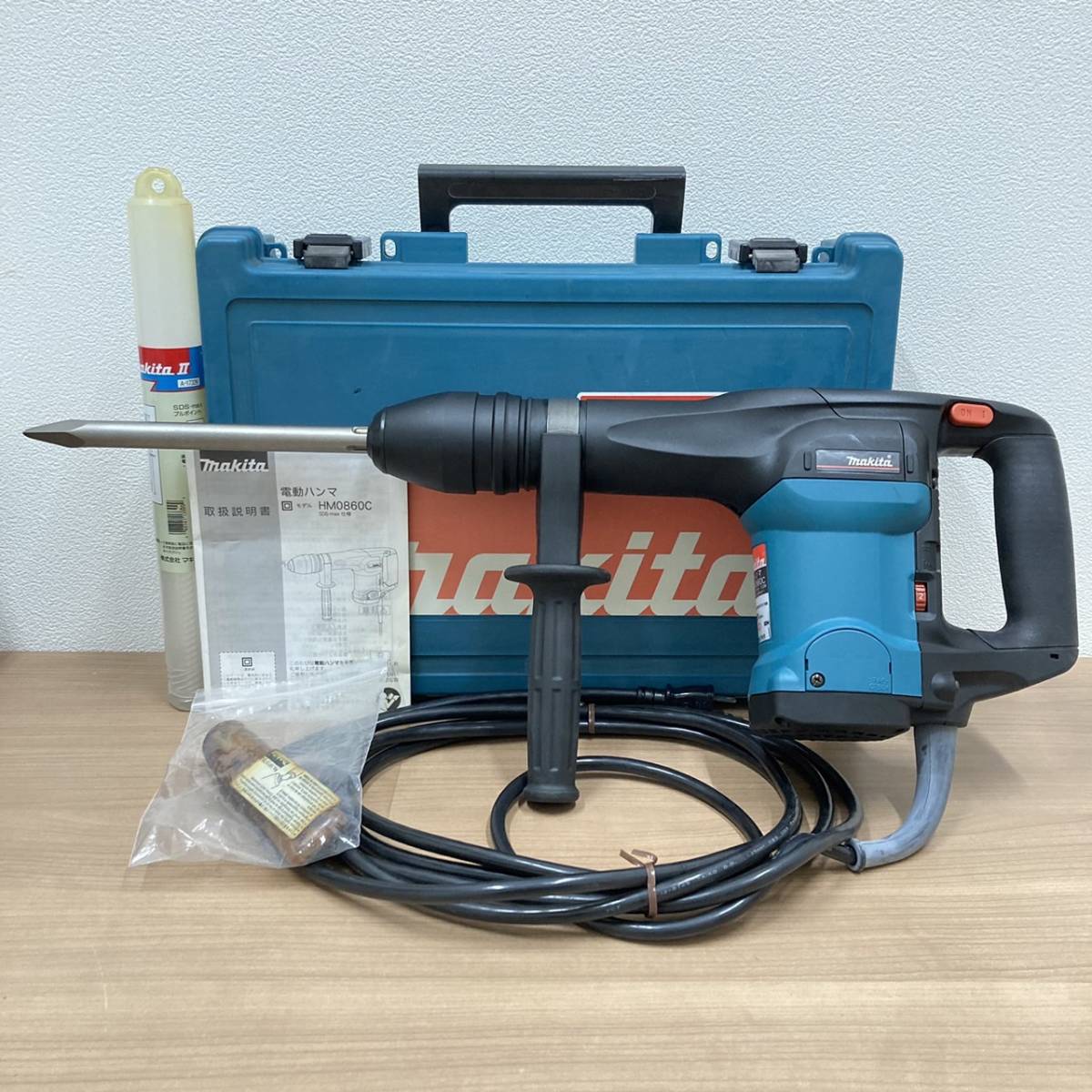HM0860C 電動ハンマ マキタ 電動ハンマケース付☆15398 makita⁄マキタ